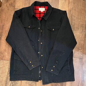 Men's CC Filson Canvas Cruiser Jacket Navy Blue- XL